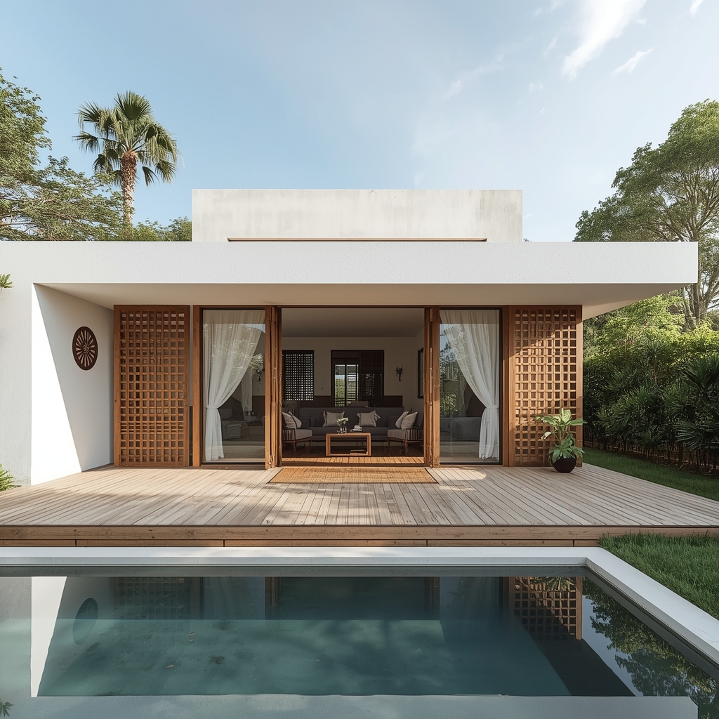 1 BHK Model prefab home - 500-700 sq ft